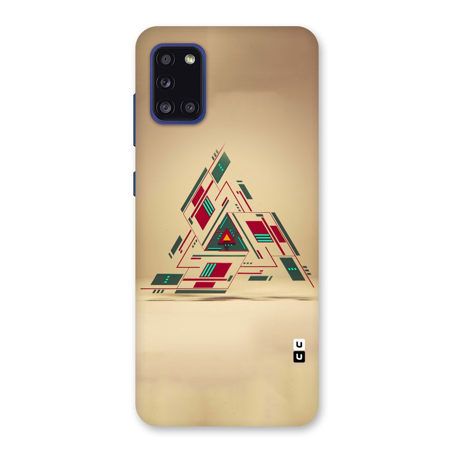 Maze Triangle Back Case for Galaxy A31