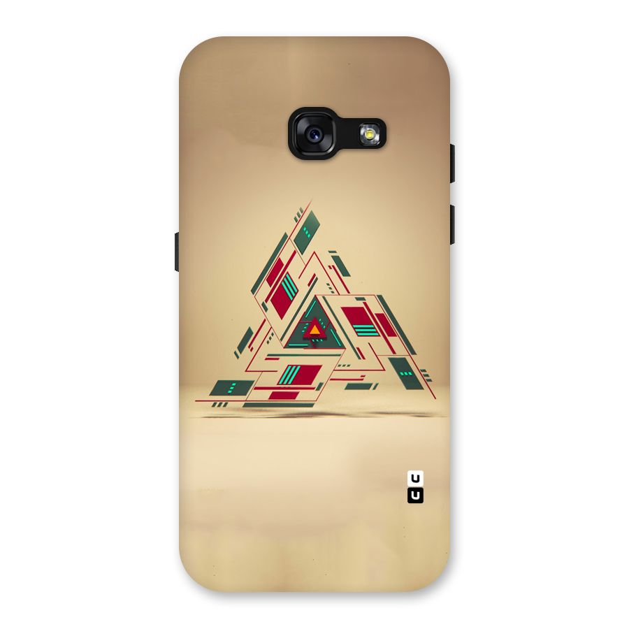 Maze Triangle Back Case for Galaxy A3 (2017)