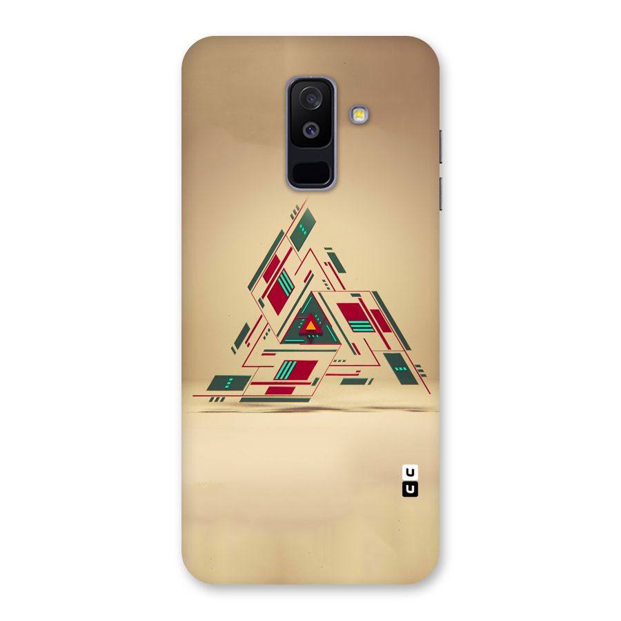Maze Triangle Back Case for Galaxy A6 Plus