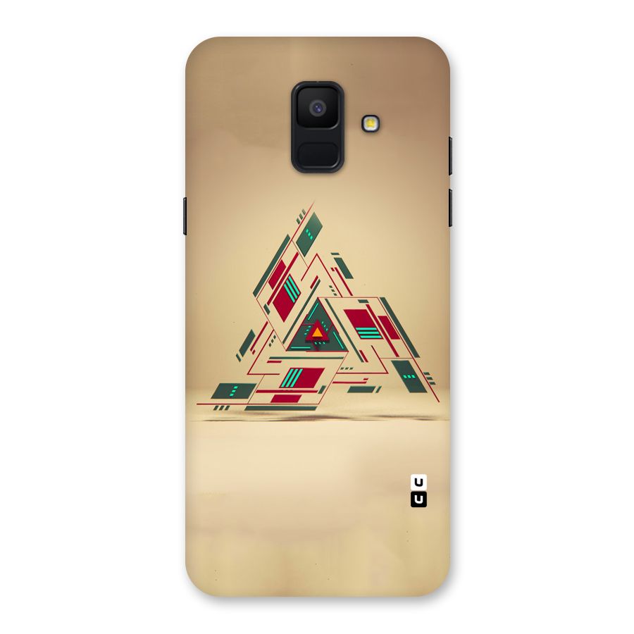 Maze Triangle Back Case for Galaxy A6 (2018)