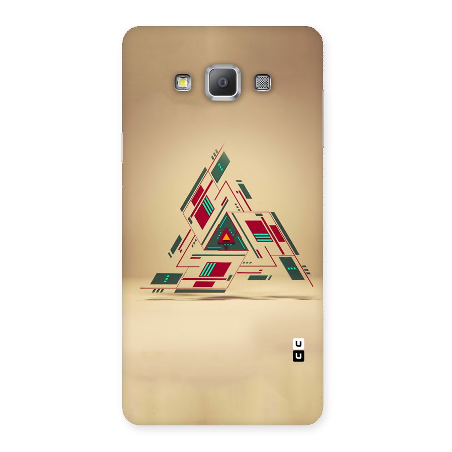 Maze Triangle Back Case for Galaxy A7