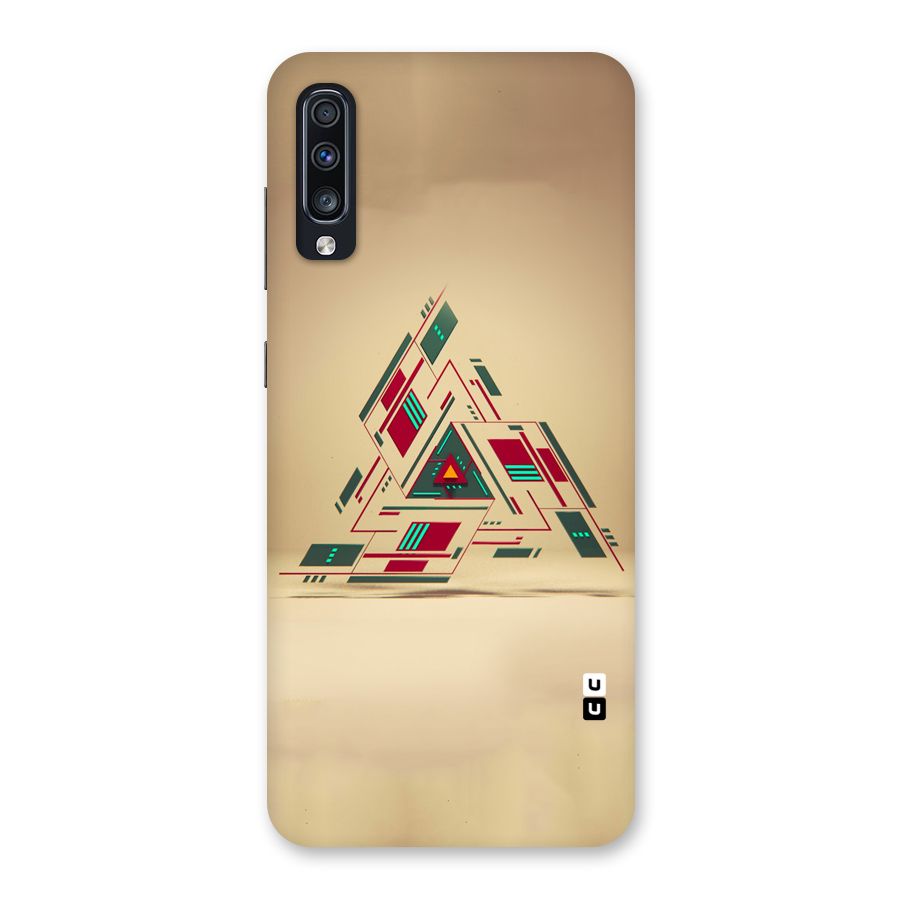 Maze Triangle Back Case for Galaxy A70