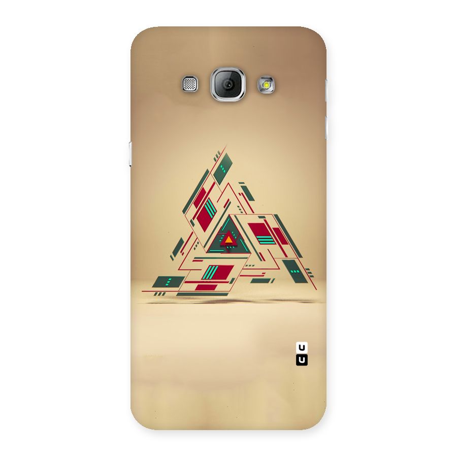 Maze Triangle Back Case for Galaxy A8