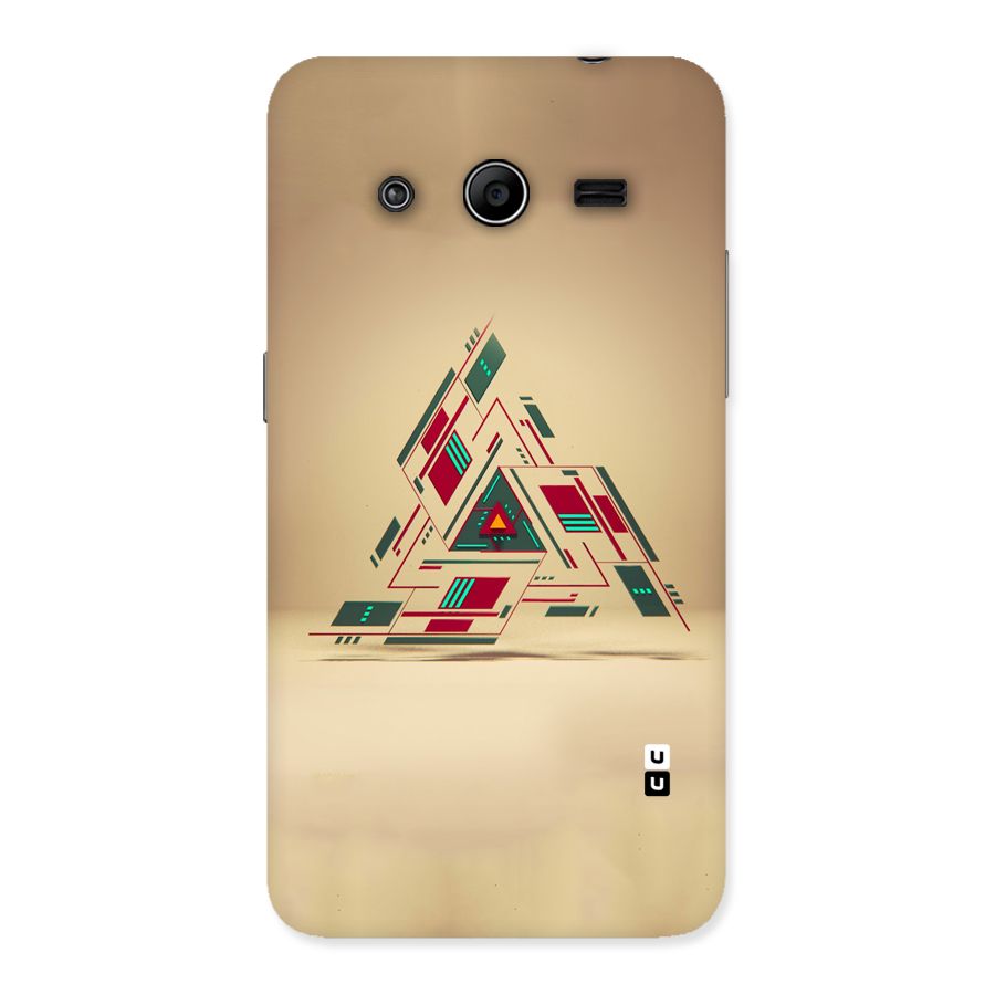 Maze Triangle Back Case for Galaxy Core 2
