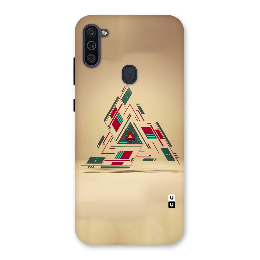 Maze Triangle Back Case for Galaxy M11