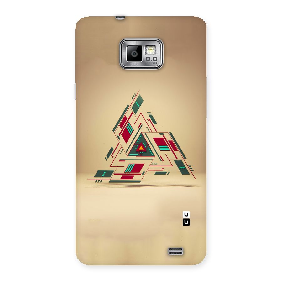Maze Triangle Back Case for Galaxy S2