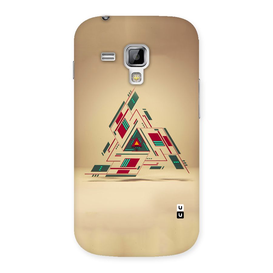 Maze Triangle Back Case for Galaxy S Duos