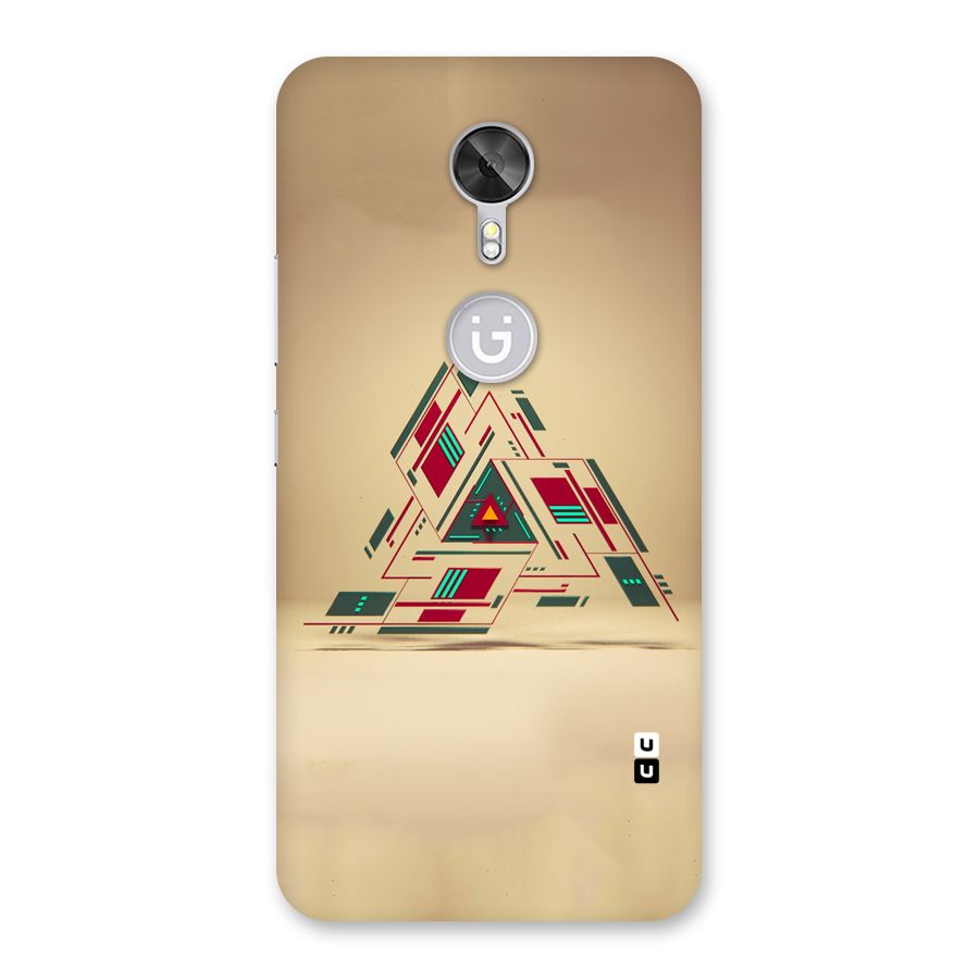 Maze Triangle Back Case for Gionee A1