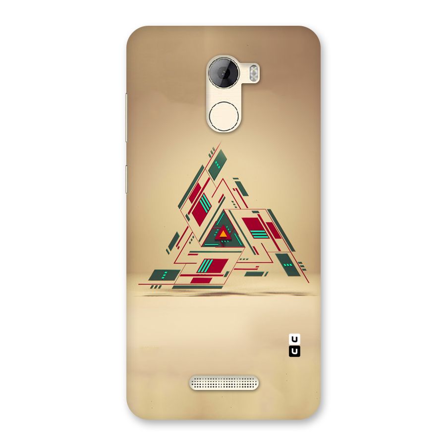 Maze Triangle Back Case for Gionee A1 LIte