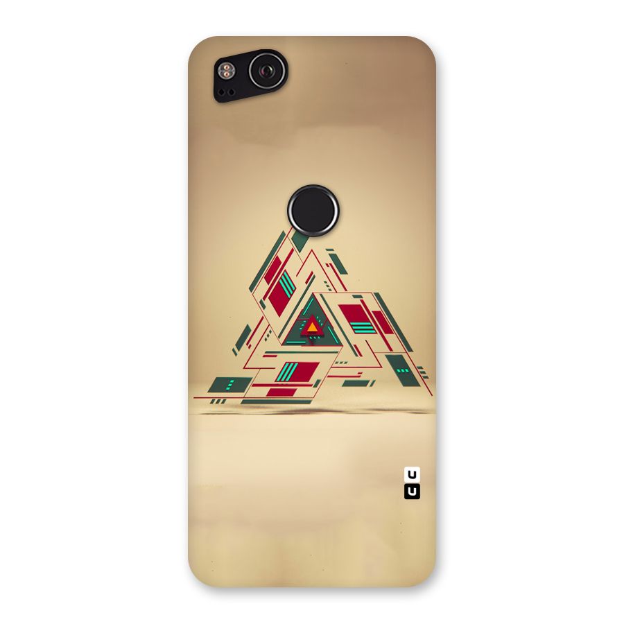 Maze Triangle Back Case for Google Pixel 2