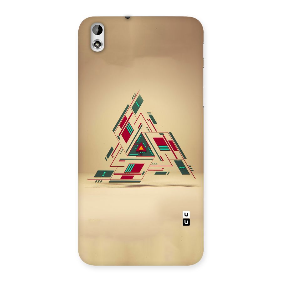 Maze Triangle Back Case for HTC Desire 816g