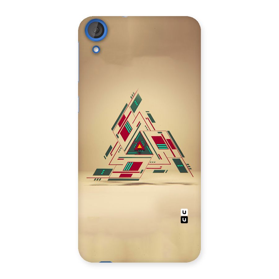 Maze Triangle Back Case for HTC Desire 820