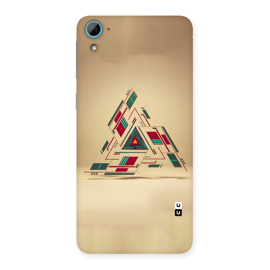 Maze Triangle Back Case for HTC Desire 826