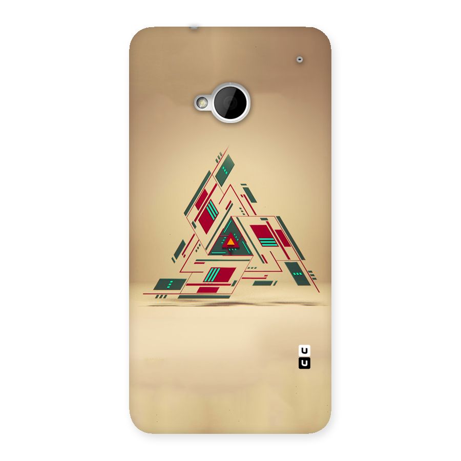 Maze Triangle Back Case for HTC One M7