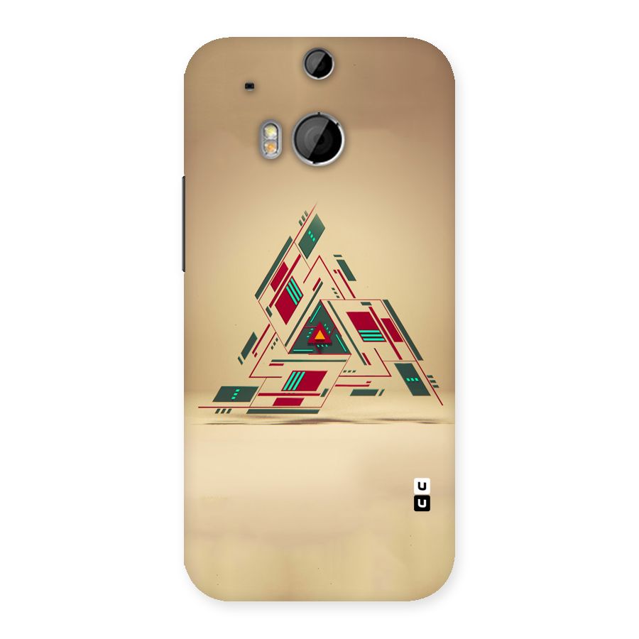 Maze Triangle Back Case for HTC One M8