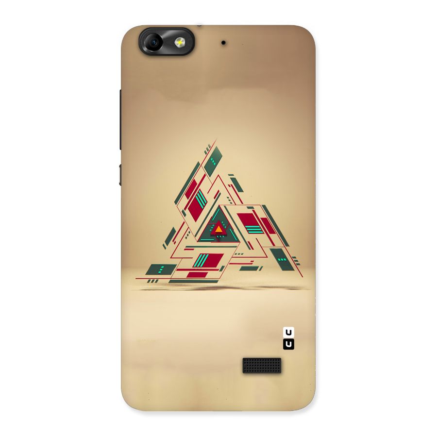 Maze Triangle Back Case for Honor 4C