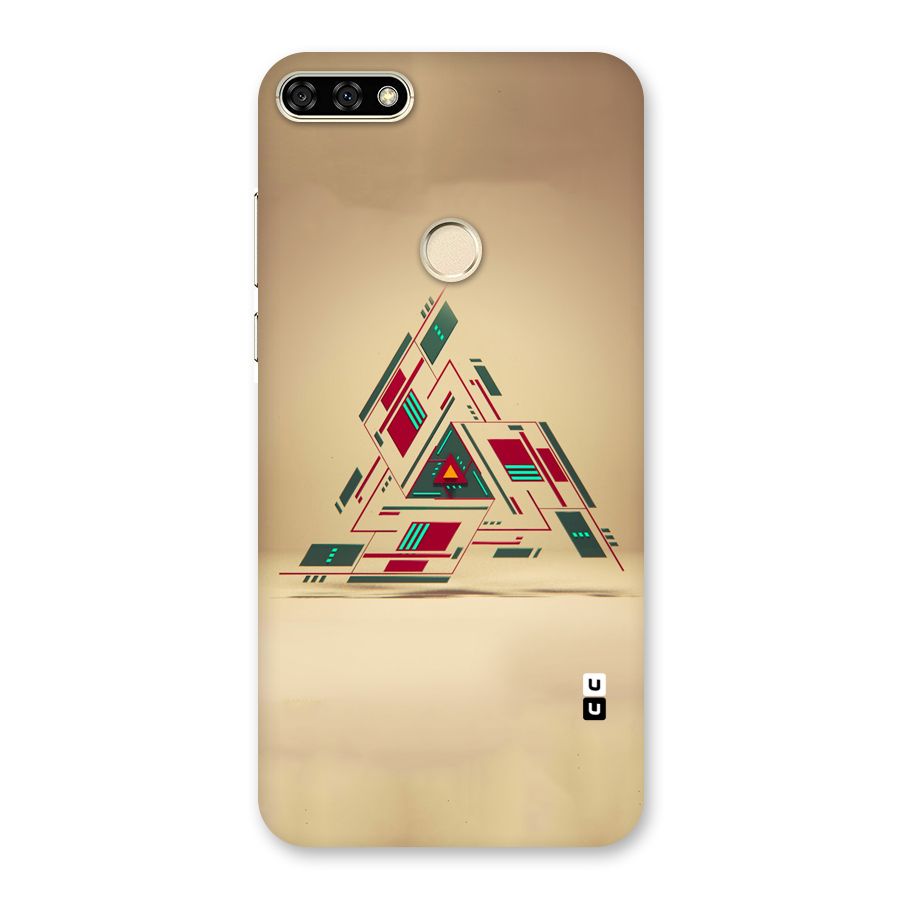 Maze Triangle Back Case for Honor 7A