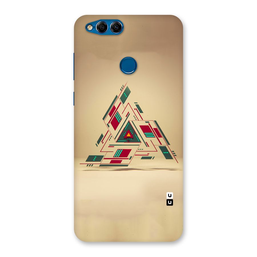 Maze Triangle Back Case for Honor 7X