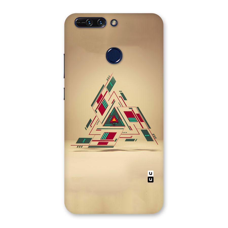 Maze Triangle Back Case for Honor 8 Pro