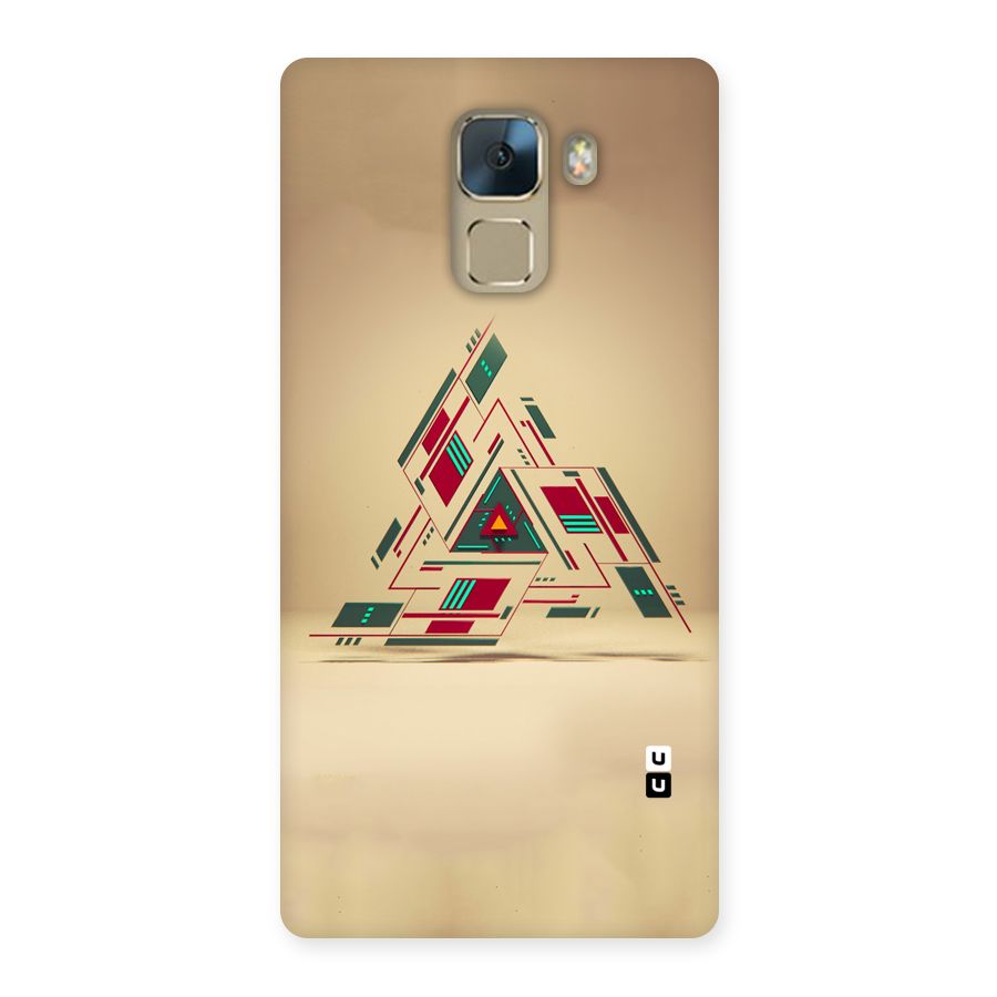 Maze Triangle Back Case for Huawei Honor 7