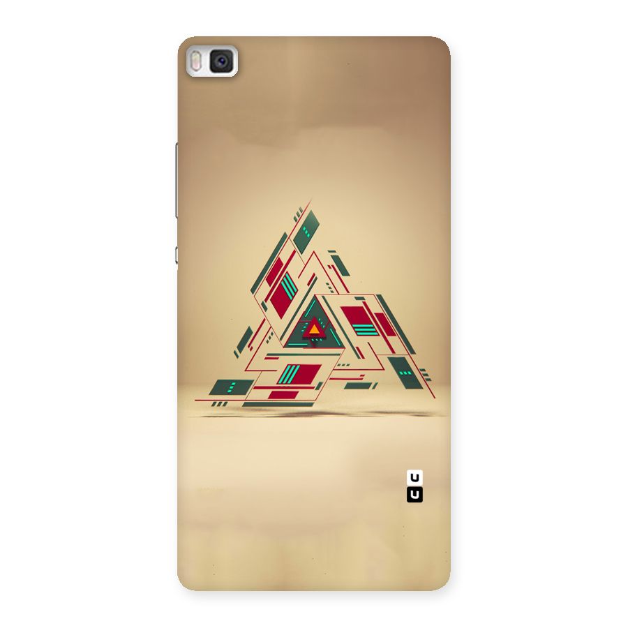 Maze Triangle Back Case for Huawei P8