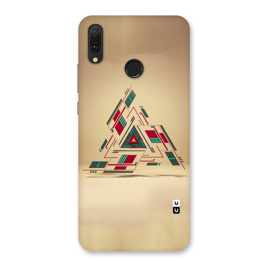 Maze Triangle Back Case for Huawei Y9 (2019)