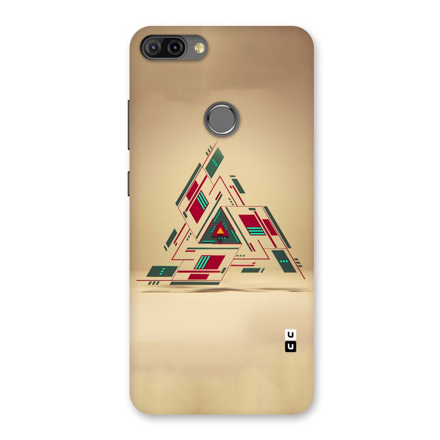 Maze Triangle Back Case for Infinix Hot 6 Pro