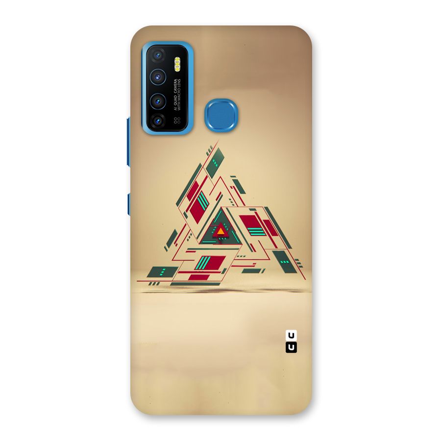 Maze Triangle Back Case for Infinix Hot 9