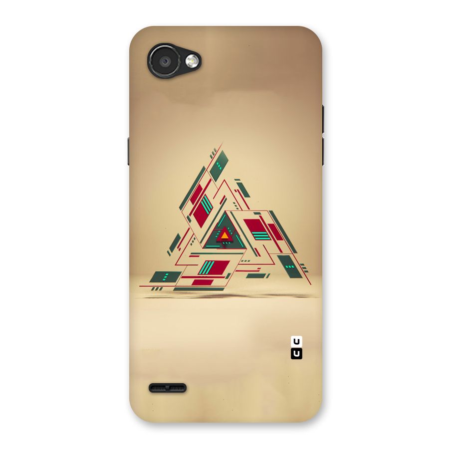 Maze Triangle Back Case for LG Q6