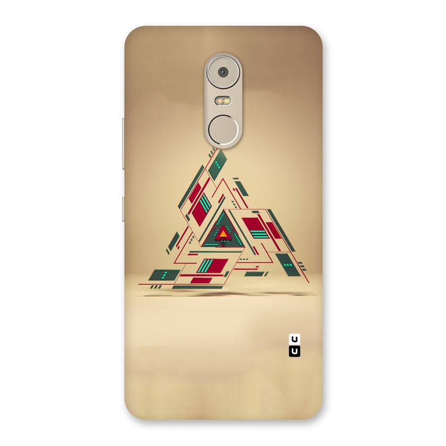 Maze Triangle Back Case for Lenovo K6 Note