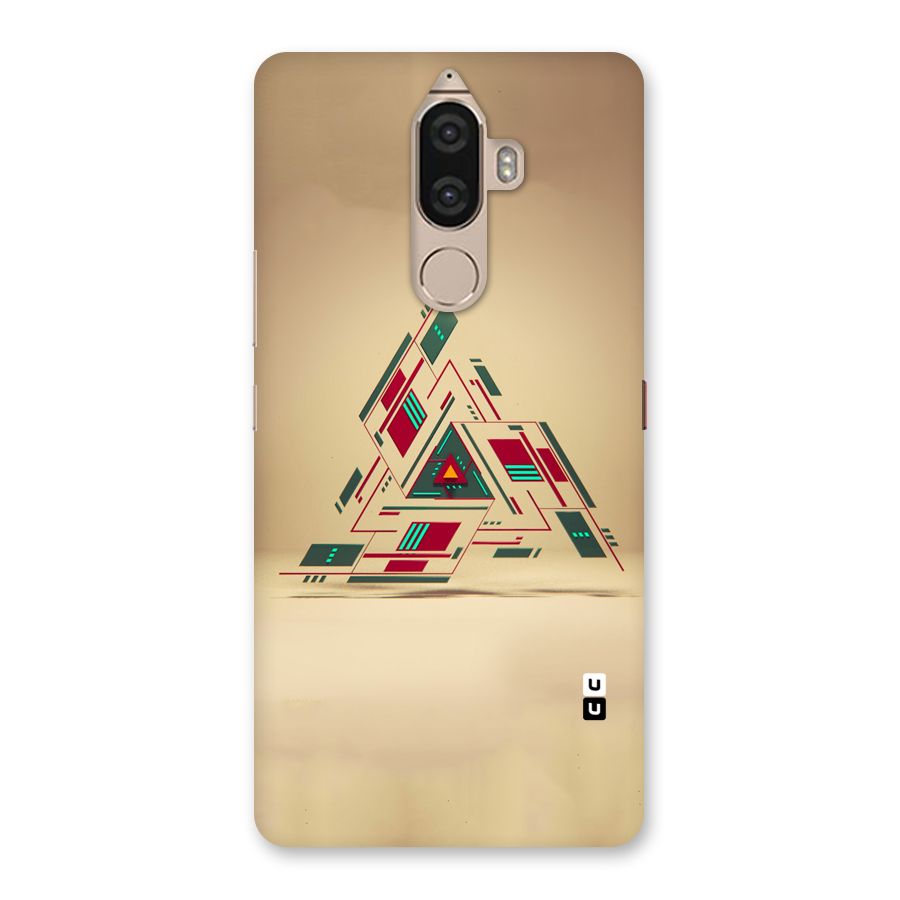 Maze Triangle Back Case for Lenovo K8 Note