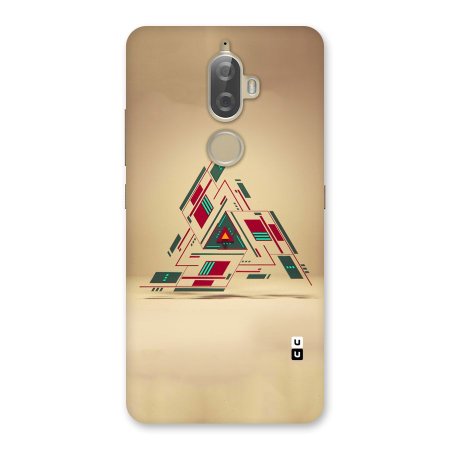Maze Triangle Back Case for Lenovo K8 Plus