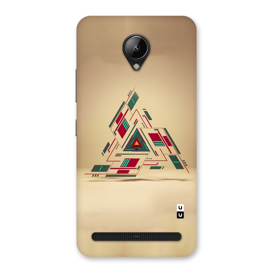 Maze Triangle Back Case for Lenovo C2