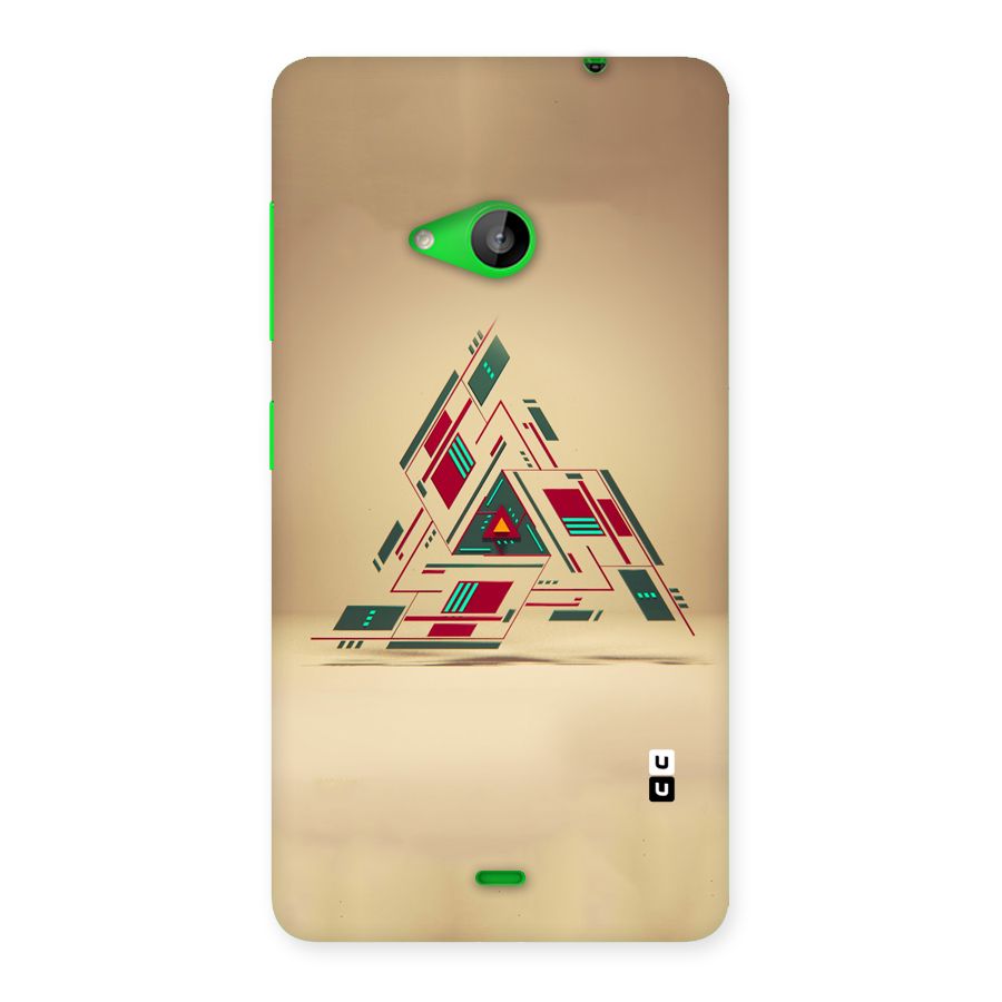 Maze Triangle Back Case for Lumia 535
