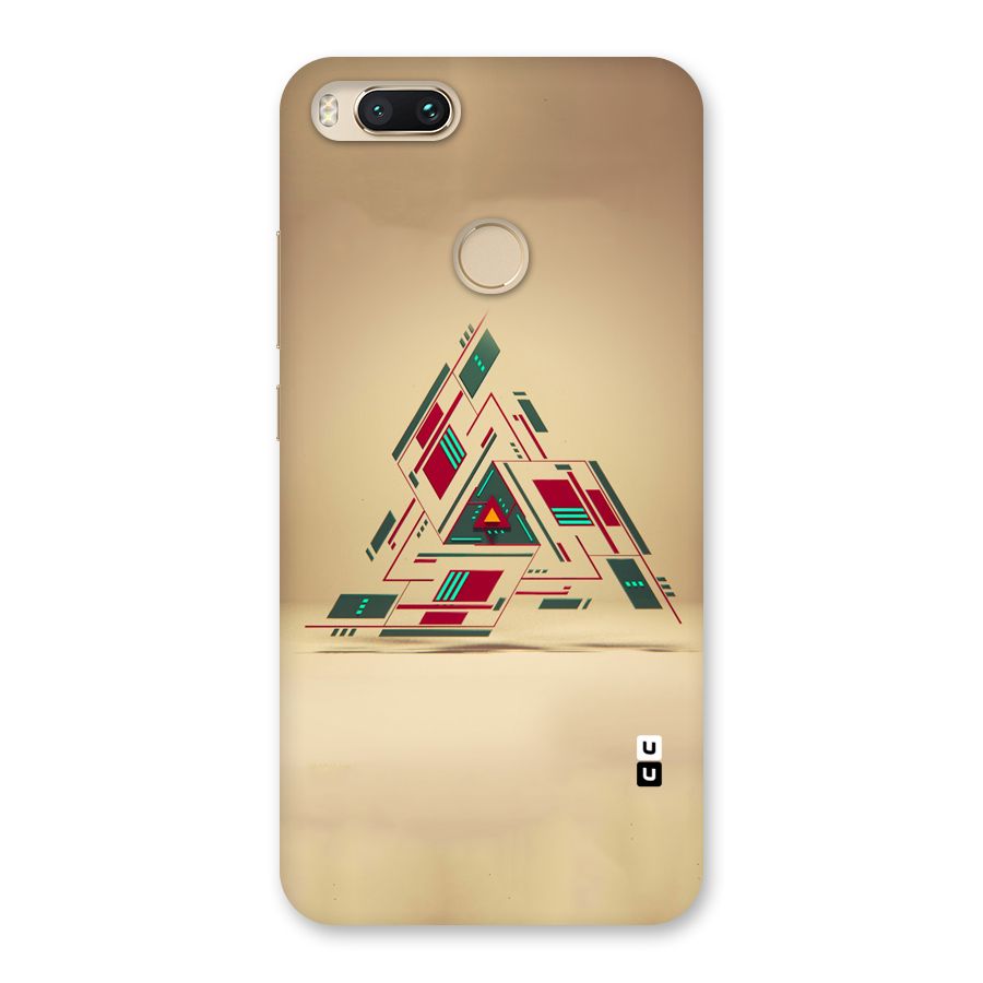 Maze Triangle Back Case for Mi A1