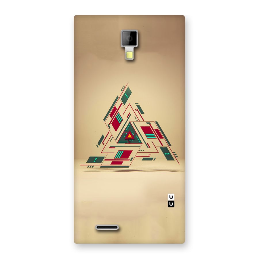 Maze Triangle Back Case for Micromax Canvas Xpress A99