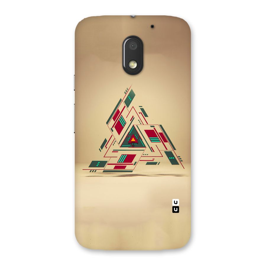 Maze Triangle Back Case for Moto E3 Power