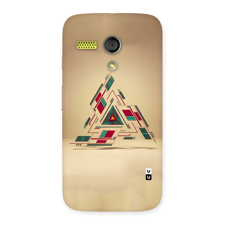 Maze Triangle Back Case for Moto G