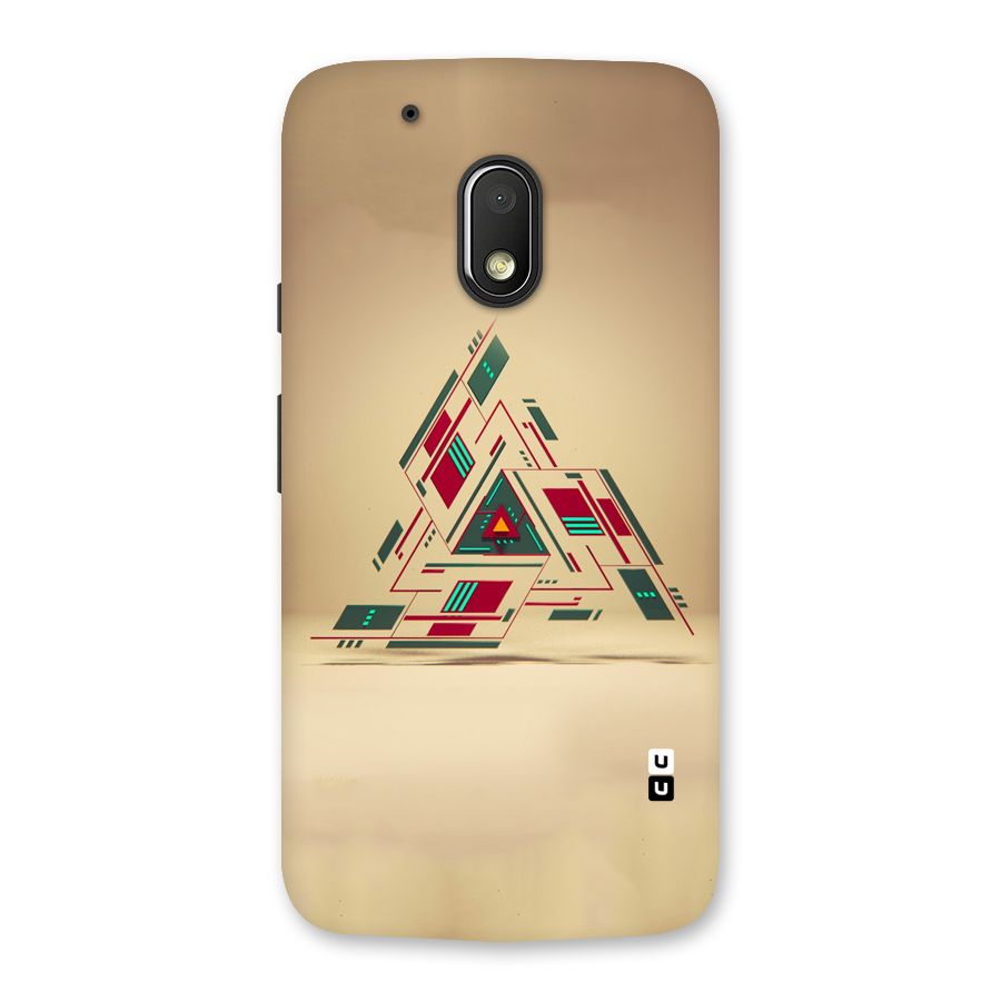 Maze Triangle Back Case for Moto G4 Play