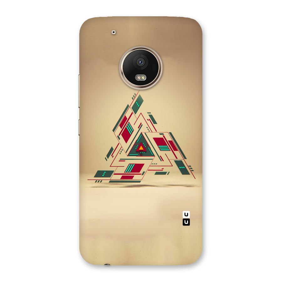 Maze Triangle Back Case for Moto G5 Plus