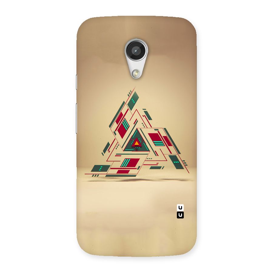 Maze Triangle Back Case for Moto G 2nd Gen