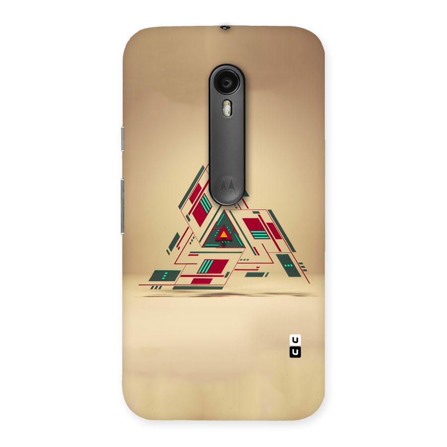 Maze Triangle Back Case for Moto G Turbo