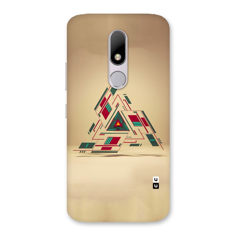 Maze Triangle Back Case for Moto M