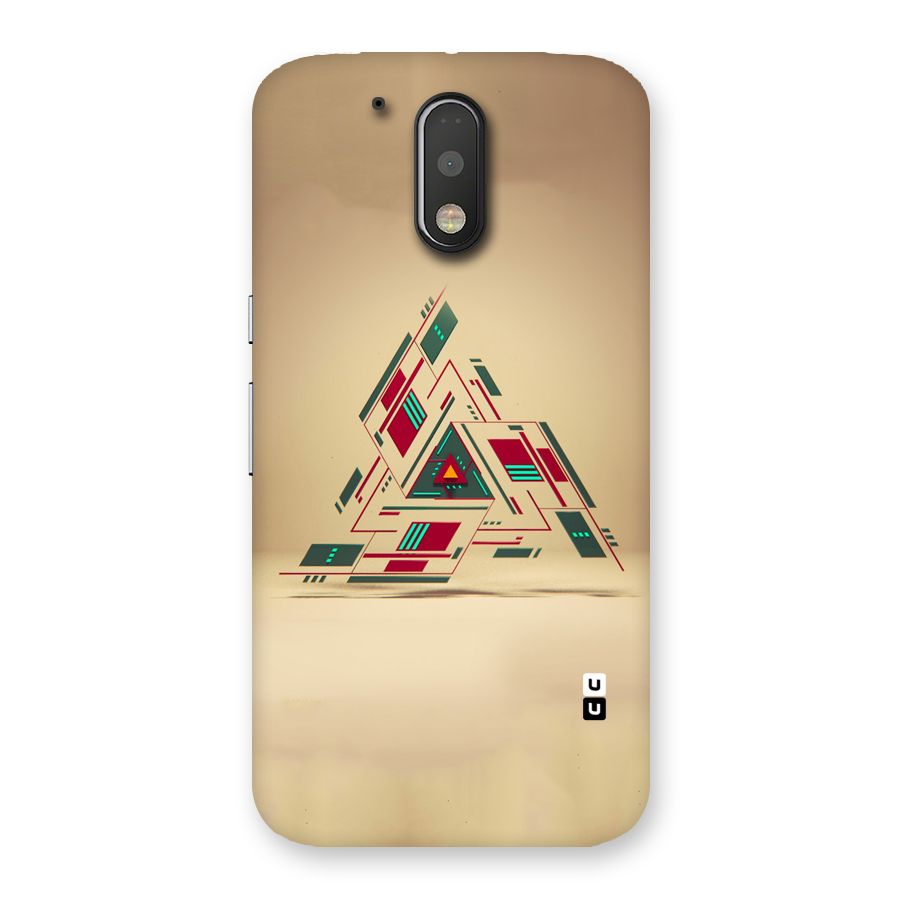 Maze Triangle Back Case for Motorola Moto G4