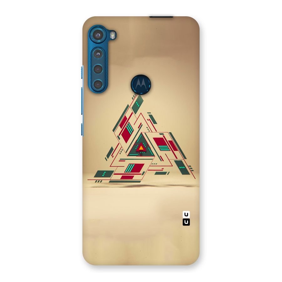 Maze Triangle Back Case for Motorola One Fusion Plus