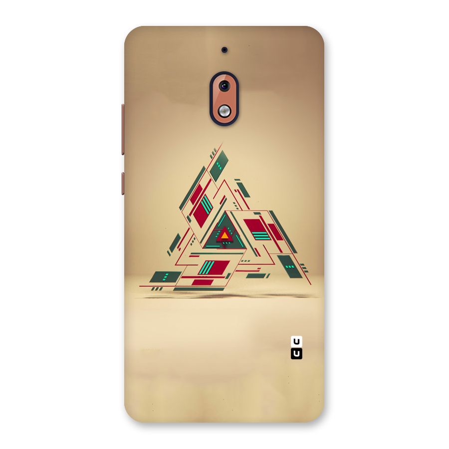 Maze Triangle Back Case for Nokia 2.1