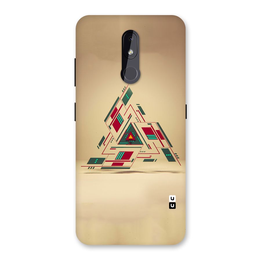 Maze Triangle Back Case for Nokia 3.2