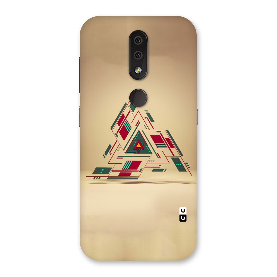 Maze Triangle Back Case for Nokia 4.2