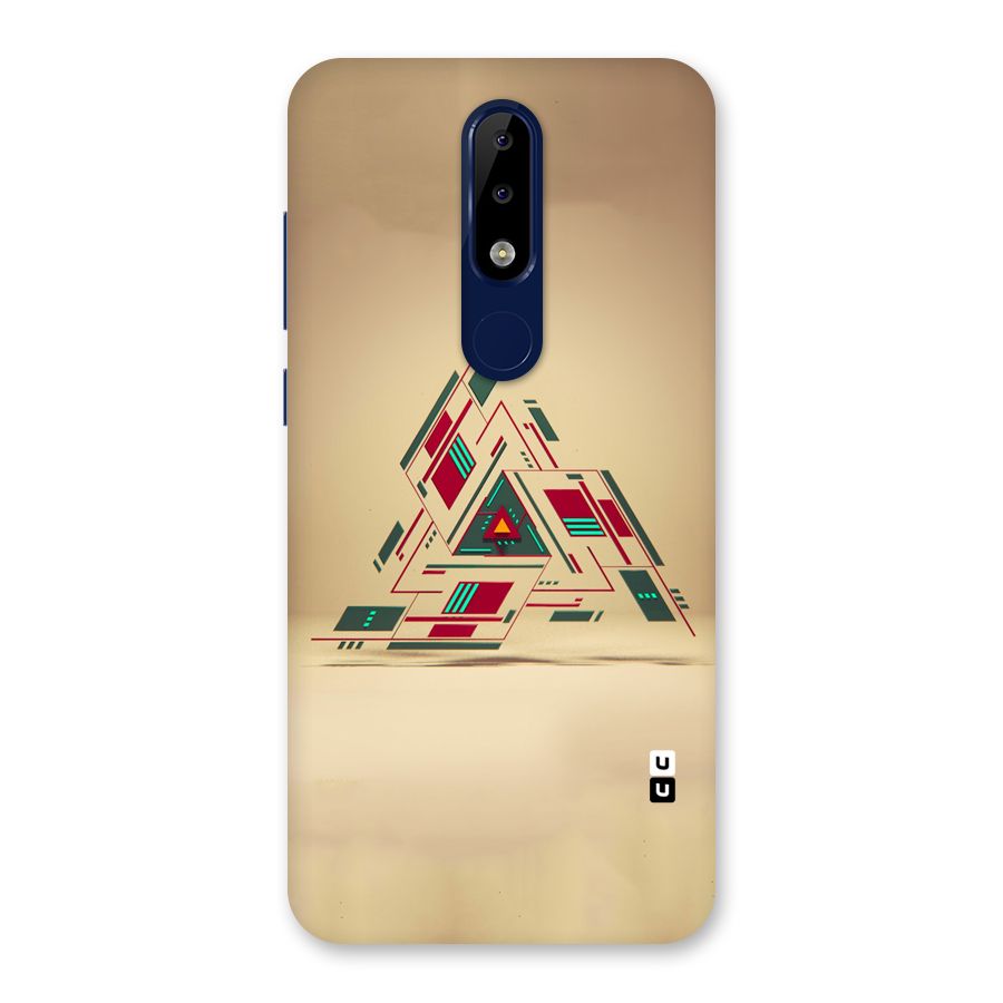 Maze Triangle Back Case for Nokia 5.1 Plus