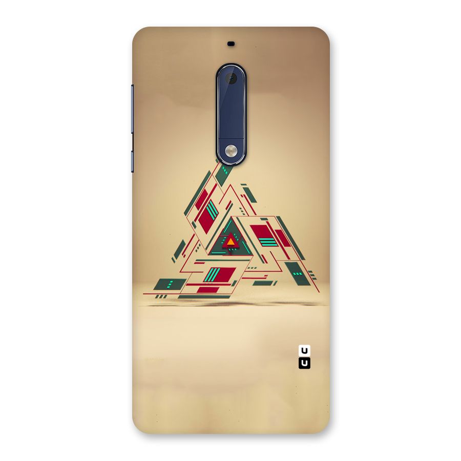 Maze Triangle Back Case for Nokia 5